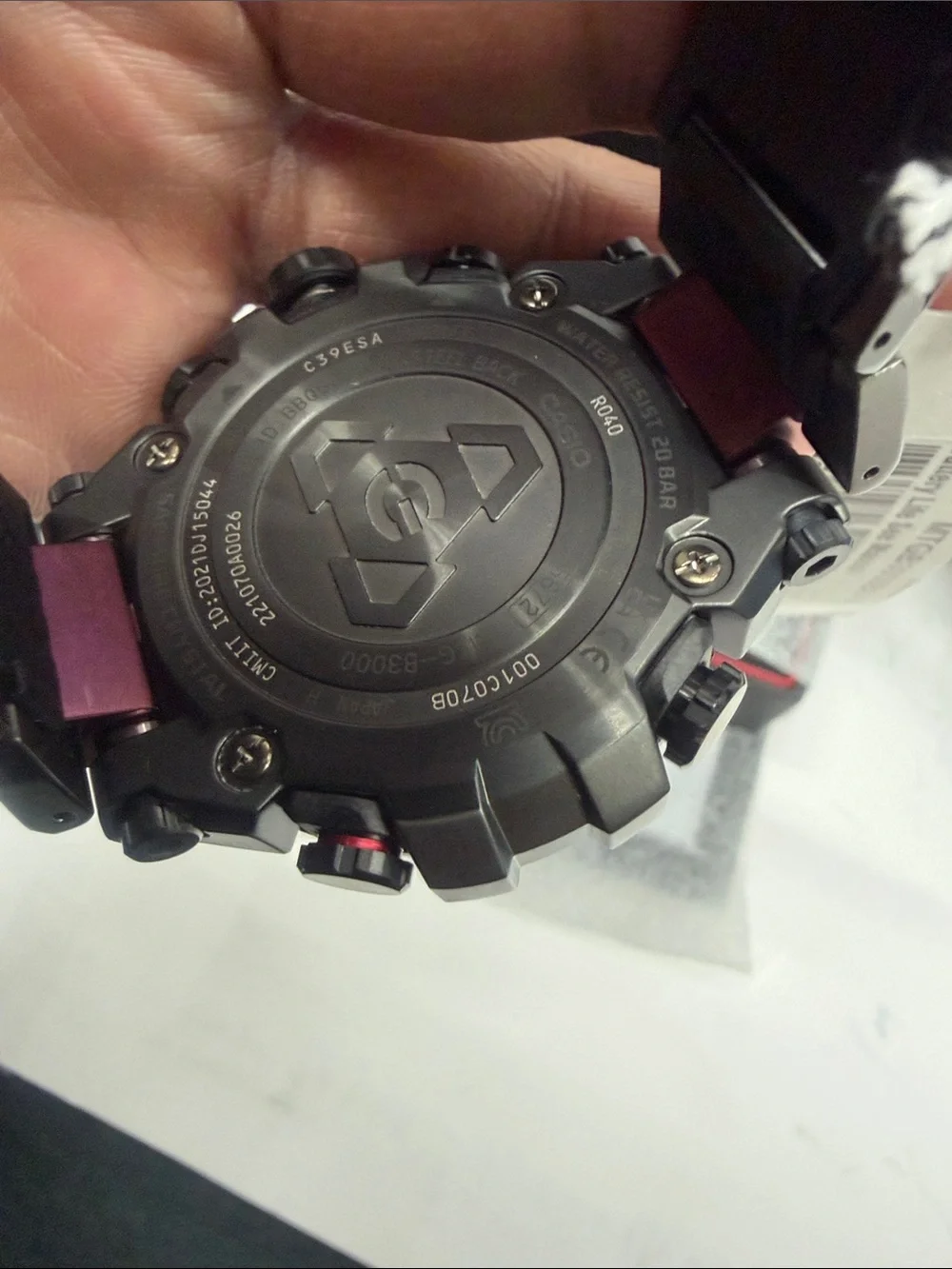 G-Shock MT-G Black Watch MTGB3000BD1A